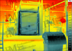 external view of refrigeration chamber gate