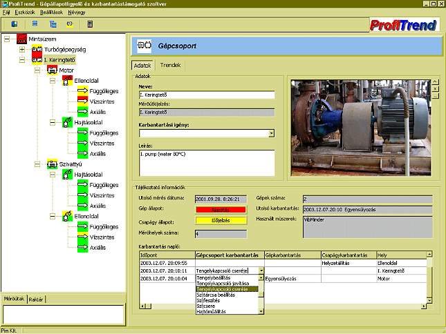 PIM ProfiTrend trendkészítő szoftver