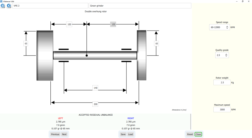 VMI X-Balancer+ forgórészsablonok