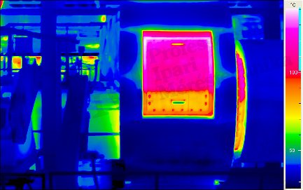 2011/05: Épület-termográfiai alapok, mérési körülmények - Reflexió hatása (forrás: PIM)