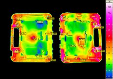 Épület-termográfiai mérési adatok kiértékelése - Műanyag-fröccsöntés (forrás: PIM)