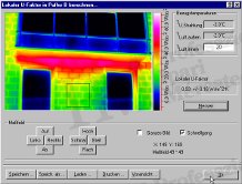 Theory of Building Thermography Measurements, Analysis Software - U Factor Determination (source: Infratec)