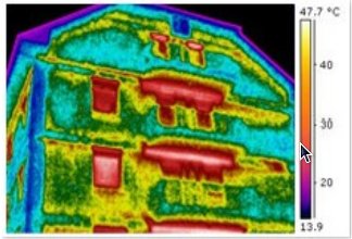 Thermography - without professional training - Condominium (from the Internet)